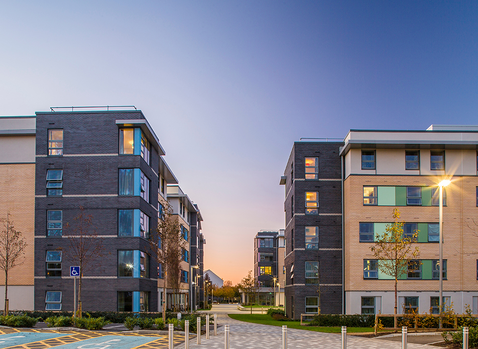 Apartment blocks